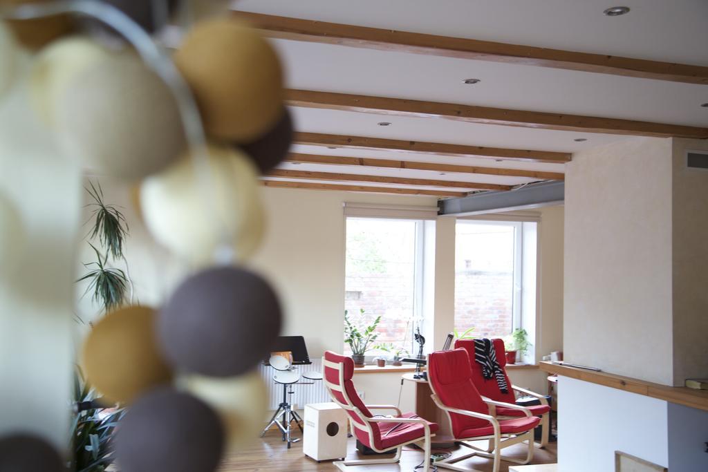 Altribute Studio W Sauna Secure Parking Wifi 90Mbs Liepāja Rum bild